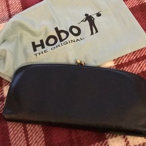 Hobo Black leather wallet